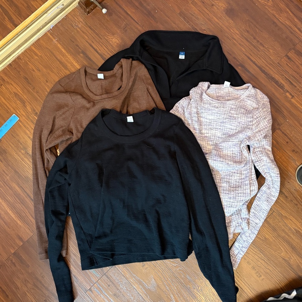 4 Tall Large Old Navy Long Sleeve Shirts